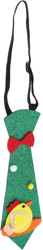 Adjustable Easter Necktie and Adults Cartoon Chicken Tie Green Party Accessory Holiday Costume Prop for Boys in Saudi Arabia