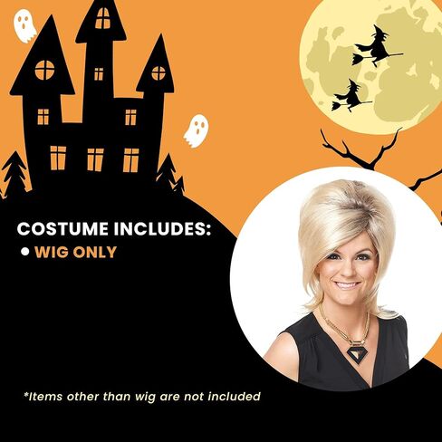 Costume Culture Women's Sassy Psychic Wig, Blonde, One Size in Saudi Arabia