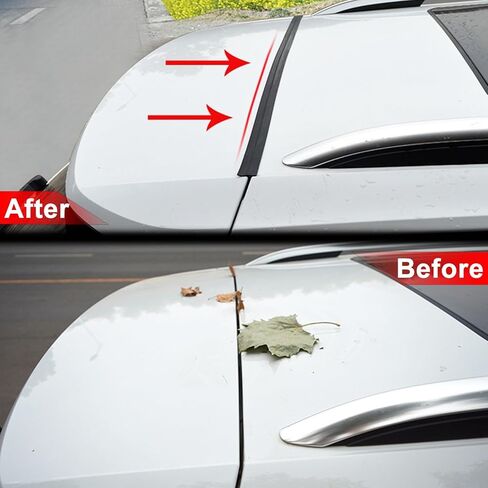 Car Rubber Sealing Strip Trunk Lid Gap Seal Strip Hatchback Upper Edge Trim Accessories in Saudi Arabia