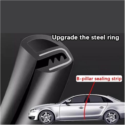 Car B-Pillar Sealing Strip, Door Sound Insulation Strip Rubber Strip in Saudi Arabia
