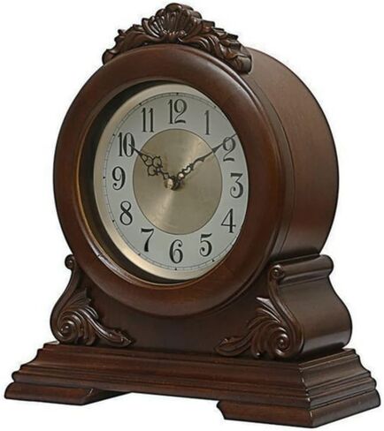 European Clock, Antique Wooden Living Room in Saudi Arabia