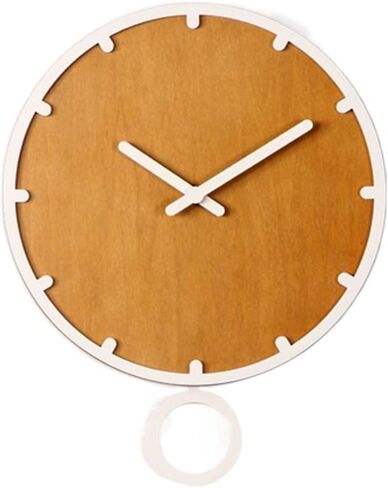 Nordic Clock and Time Swing Wooden Hanging(D) in Saudi Arabia