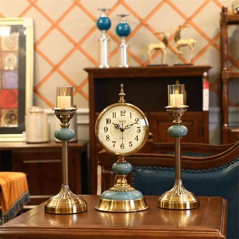 European Retro Clock, Living Room, Household Table Top, Ornament, Bedroom in Saudi Arabia