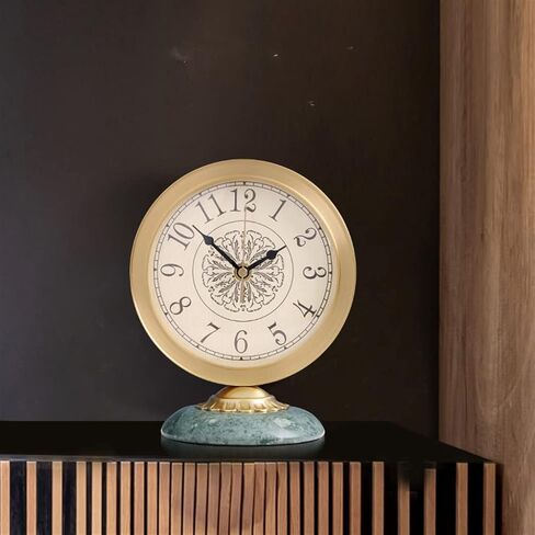 Copper Clock, Family Living Room, Table Top, Small Desk, Silent Sitting(E) in Kuwait