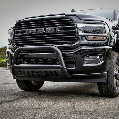 ويستن 31-4025 E-Series Bull Bar يناسب 2019-2024 رام 2500 3500 أسود in Kuwait