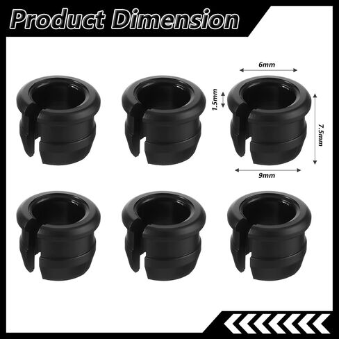 15 Pack Rim Adapters, Presta Valve Adapter, Presta to Schrader Valve Adapter, Bike Valves Stem Grommets for Bicycle Wheel Rim Conversion in Saudi Arabia