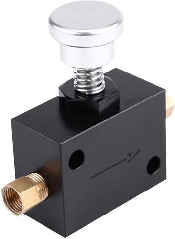 Qiilu Brake Line Lock, Black Manual Hydraulic Brake Park Lock Iron Pressure Holder for Cars Trucks in Saudi Arabia