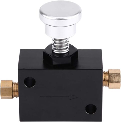 Qiilu Brake Line Lock, Black Manual Hydraulic Brake Park Lock Iron Pressure Holder for Cars Trucks in Saudi Arabia