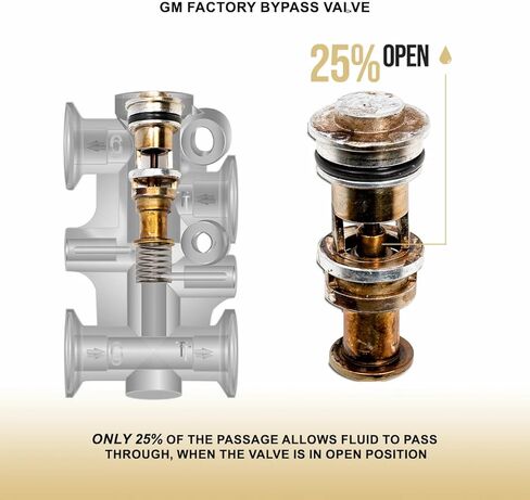 Pacific Performance Engineering PPE Automatic Transmission Fluid Thermal Bypass Valve Compatible with 2019-2024 GM 3.0L Duramax 10L80 125069000 in Saudi Arabia