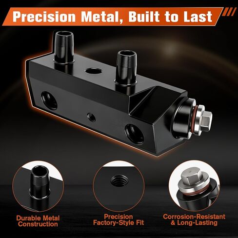 125068000 Automatic Transmission Fluid Thermal Bypass Valve Fit for GMC Sierra 1500 Yukon Tahoe Escalade GM 6L80 5.3L 6.2L 4.3L 2014-2018 Billet Aluminum, Maximize Cooler Flow & Reduce Overheating in Saudi Arabia