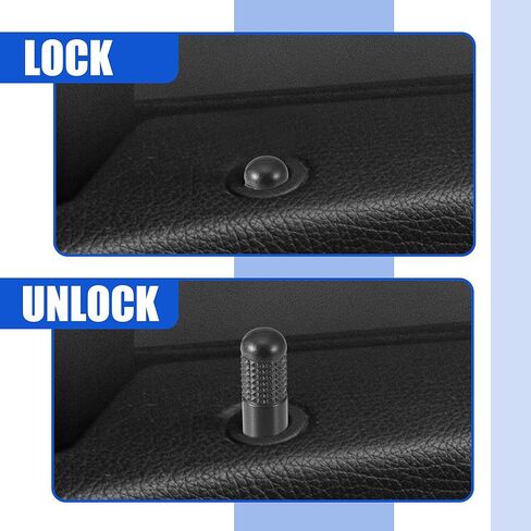 X AUTOHAUX No.72137-SDA-A00ZA Door Lock Rod Knob Door Locking Pin Pull Button Black for Honda Accord 2003-2007 for Honda Odyssey Touring 2005-2010 in Kuwait