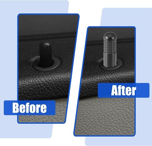 X AUTOHAUX No.72137-SDA-A00ZA Door Lock Rod Knob Door Locking Pin Pull Button Black for Honda Accord 2003-2007 for Honda Odyssey Touring 2005-2010 in Kuwait