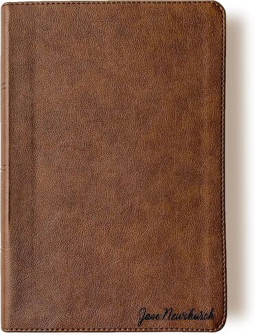 JOY CREATIVE Personalized KJV Bible, Brown Personal Size, Option to Customize with Hand Lettered Name Laser-Engraved on Cover | Gift for Birthday, Baptism, Graduation, Anniversary, Wedding... in Kuwait