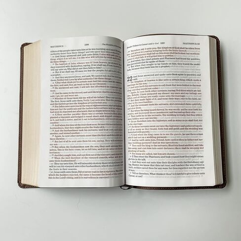 JOY CREATIVE Personalized KJV Bible, Brown Personal Size, Option to Customize with Hand Lettered Name Laser-Engraved on Cover | Gift for Birthday, Baptism, Graduation, Anniversary, Wedding... in Kuwait