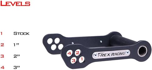 T-Rex Racing Multi-Level Lowering Link Compatible with Suzuki GSX-8R / GSX-8S / GSX-8T / GSX-8TT in Saudi Arabia