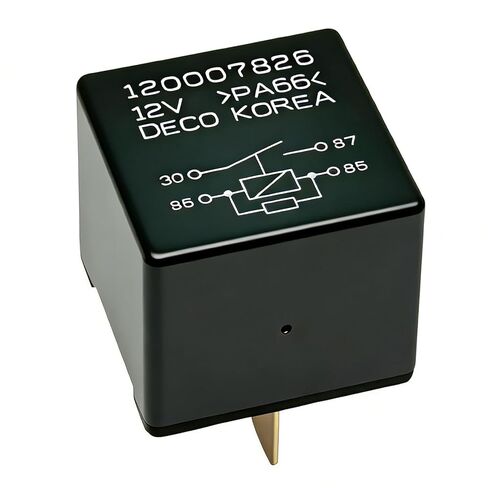 120007826 12V 40A 4-Pin مرحل مروحة تكييف الهواء مفتوح عادة in Kuwait