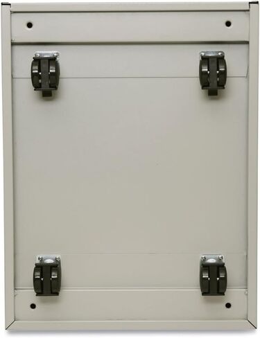 Alera PBFFPY Two-Drawer Metal Pedestal File with Full-Length Pull, 14 7/8w x 19 1/8d, Putty in Saudi Arabia