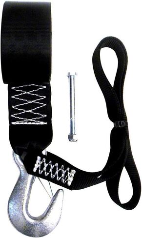 PWC12SH - Aftermarket Replacement PWC Winch Strap Replacement with Soft Hook - 12 Compatible with Rod Saver in Saudi Arabia