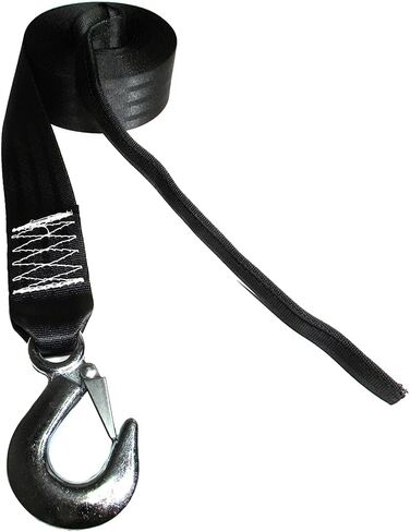 WS16T - Aftermarket Replacement Winch Strap Replacement with Tail - 16 Compatible with Rod Saver in Saudi Arabia