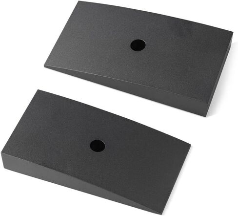 Rear Leaf Spring Shim Kit 6 Degree 2. 5 Inches Wide Black Silver for Suspension Replacement Compatible with 18206 01 MS WSC60(Silver) in Saudi Arabia