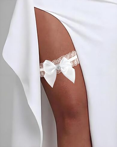 أربطة زفاف للعروس مع أربطة دانتيل قابلة للتمدد وإكسسوارات الزفاف in Kuwait
