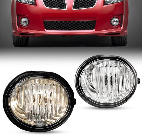 مصابيح الضباب CPW متوافقة مع [2003 2004 2005 2006 2007 2008 Toyota Matrix/Pontiac Vibe] مصابيح الضباب للقيادة + مفتاح + مجموعة أسلاك in Kuwait
