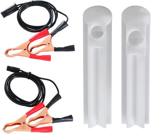 4PCS Car Fuel Injector Cleaner Kit, Universal Fuel Injector Flush Cleaner Adapter DIY Cleaning Tool Kit with Test Lead, SUV Truck RV Car Fuel Injector Tester Fuel Pump Pressure Test in Saudi Arabia