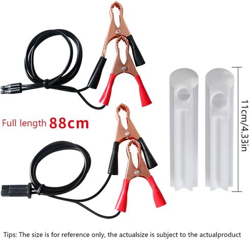 4PCS Car Fuel Injector Cleaner Kit, Universal Fuel Injector Flush Cleaner Adapter DIY Cleaning Tool Kit with Test Lead, SUV Truck RV Car Fuel Injector Tester Fuel Pump Pressure Test in Saudi Arabia