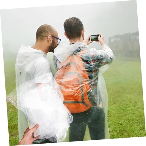 BESPORTBLE 3sets Hooded Rain Jacket Windbreaker Rain Coats Ponchos and Pants for Women Men Camping Accessories in Saudi Arabia