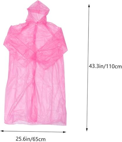 VANZACK Disposable Raincoat Rain Coats Woman Raincoat Practical Outdoor Raincoat Outdoor White in Saudi Arabia