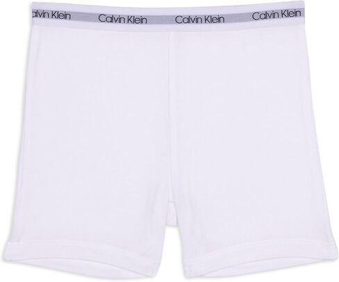 شورت بويشورت مودال للفتيات من Calvin Klein Kids مضلع قابل للتمدد in Kuwait