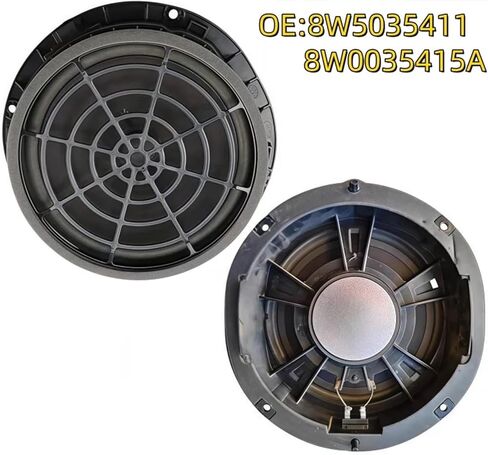 8W5035411 8W0035415A مكبر صوت للباب الأمامي والخلفي للسيارة بوق بوق متوافق مع Audi A4 S4 B9 A4L Quattro 2017 2018 2019 2020 2021 2022 (خلفي) in Saudi Arabia