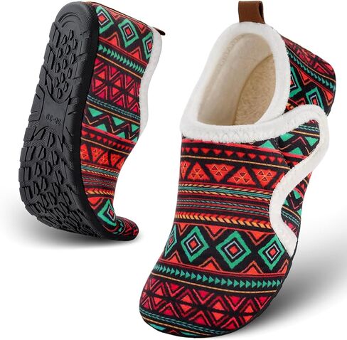 Ultrafun House Slippers for Women Men Slip on Barefoot Slippers Socks Soft Lightweight Rubble Sole House Shoes Indoor/Outdoor in Kuwait