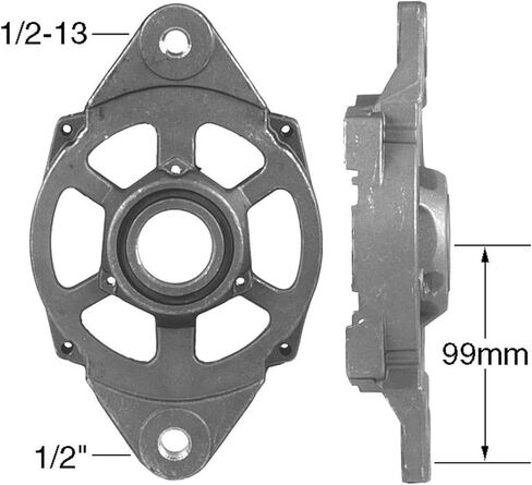 New Alternator Frame DE Compatible With Advance Mixer Glider 12.7L 1994, S 12.7L 1988-1993, S 10.3L 1992; Autocar ACL 10.4L 1981-1985, ACL 10.5L 1984-1986, AT 10.5L 1986 10467267 370-12036 in Saudi Arabia