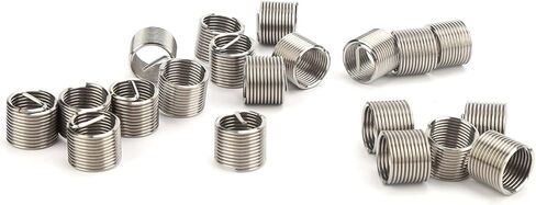 Wire Thread Insert Stainless Steel Repair Socket Kit for Thread Repair and Protection, 20Pcs M14x1.5x1.5D Wire Insert for Restoration in Saudi Arabia