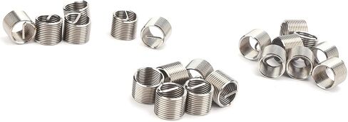 Wire Thread Insert Stainless Steel Repair Socket Kit for Thread Repair and Protection, 20Pcs M14x1.5x1.5D Wire Insert for Restoration in Saudi Arabia