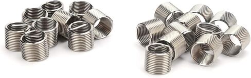 Wire Thread Insert Stainless Steel Repair Socket Kit for Thread Repair and Protection, 20Pcs M14x1.5x1.5D Wire Insert for Restoration in Saudi Arabia