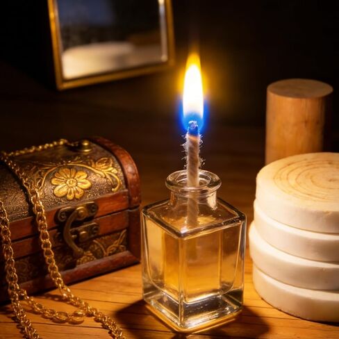 32.8 Feet 3mm Wick for Candles, Oil Lamp Wick Round Cotton Wicks for Kerosene Alcohol Lamp Lantern Candle Burner Stove Lighting and Decoration in Saudi Arabia