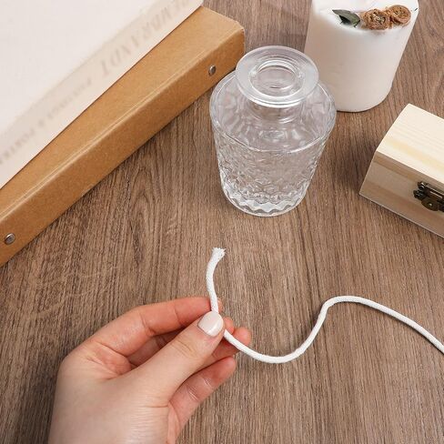 32.8 Feet 3mm Wick for Candles, Oil Lamp Wick Round Cotton Wicks for Kerosene Alcohol Lamp Lantern Candle Burner Stove Lighting and Decoration in Saudi Arabia