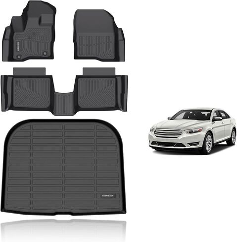 سجادات أرضية مخصصة لسيارة Hyundai Santa Cruz 2024 2023 2022، بطانات أرضية للسيارات شديدة التحمل وغير قابلة للانزلاق للحماية من جميع الأحوال الجوية، تناسب ملحقات المجموعة الكاملة للصف الأمامي والثاني، باللون الأسود in Saudi Arabia