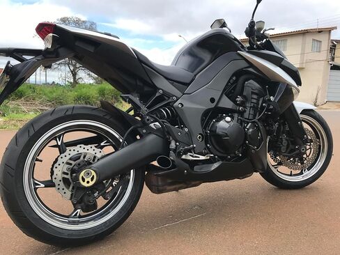 أنبوب دراجة نارية، طرف، سهل الارتداء، متوافق مع Kawi Z 1000، Naked، Streetfighter، Zed 1000، Z1000 - فولاذ كربوني in Kuwait