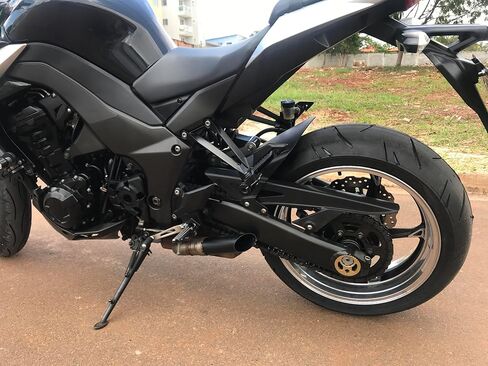 أنبوب دراجة نارية، طرف، سهل الارتداء، متوافق مع Kawi Z 1000، Naked، Streetfighter، Zed 1000، Z1000 - فولاذ كربوني in Kuwait