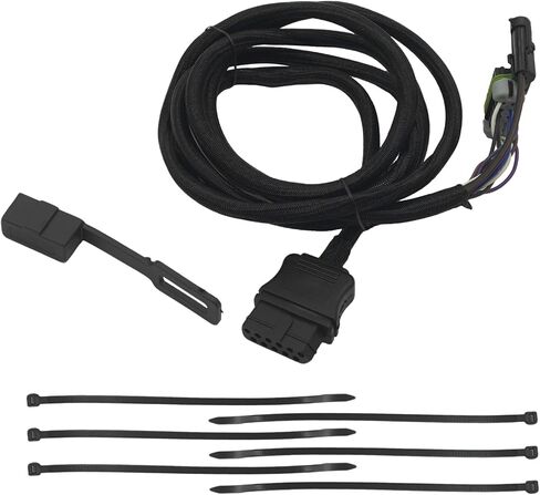 Upgraded 11 Pin Vehicle Side Light Wiring Harness with Dust Cover for Western/SnowEx/Fisher/Blizzard/SnowEx Plows Replaces# 26357 22413 in Kuwait