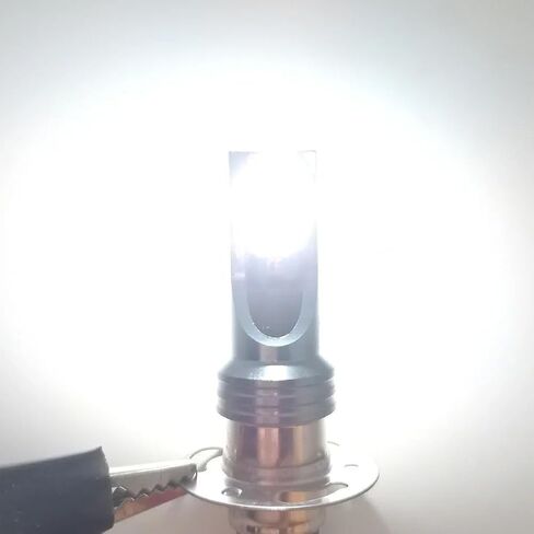 P15D H6 H6M LED Headlight Bulb Kit Fit For Yamaha Raptor 700 700R (2006-2018), ATVS UTV Light Bulbs, 500% Brightnes Bulbs 6000K White 55W H6M Light Bulbs, Plug and Play, 2-Pack in Kuwait