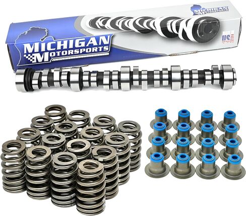 Michigan Motorsports Lumberjack LS Truck Camshaft -Fits 4.8L 5.3L 6.0L Cam Kit (Includes Cam, Beehive Springs, and Valve Seals) in Saudi Arabia
