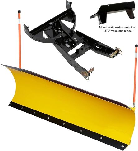 Denali PLOWS® 66" HD PRO Yellow Plow Kit fits 2016-2025 Can-Am Defender in Saudi Arabia