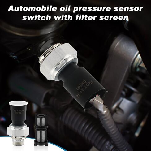 Oil Pressure Sensor 12673134 Switch Sending Unit Oil Pressure Sensor Socket for ChevySilverado 1500 2500 3500, Camaro Tahoe,Equinox GMC,Savana,Sierra,Yukon,Canyon Cadillac in Kuwait