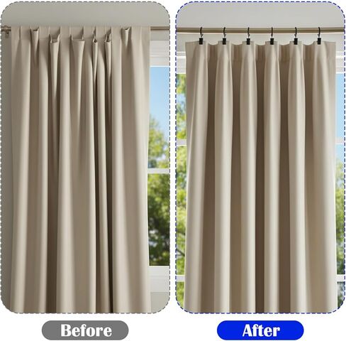 60 Pcs Metal Curtain Rings with Clips, Openable Drapery Rings for Windows Rods, 2 Inch Heavy Duty Rustproof Decorative Vintage Drapery Curtain Rods Hangers, Black in Saudi Arabia