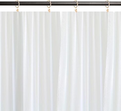 40 Pack Metal Curtain Rings with Clips, Curtain Clip Rings Hooks for Hanging Drapery Drapes Bows, Curtain Rod Rings 1.4 inch Interior Diameter (Gold) in Saudi Arabia