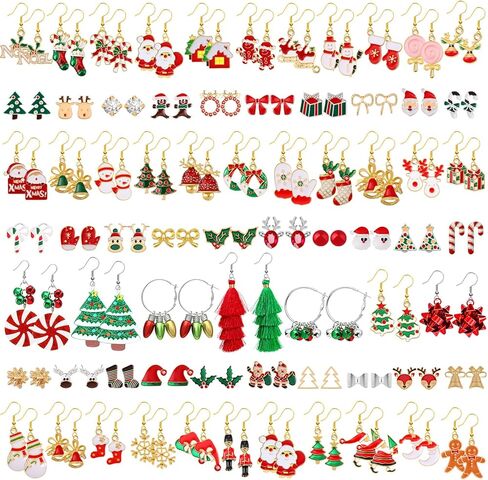 Gushu 28 زوجًا من الأقراط الجلدية للنساء، مجموعة متعددة من الأقراط المصنوعة من الجلد الصناعي، أقراط متدلية على شكل دمعة خفيفة الوزن للفتيات... in Kuwait